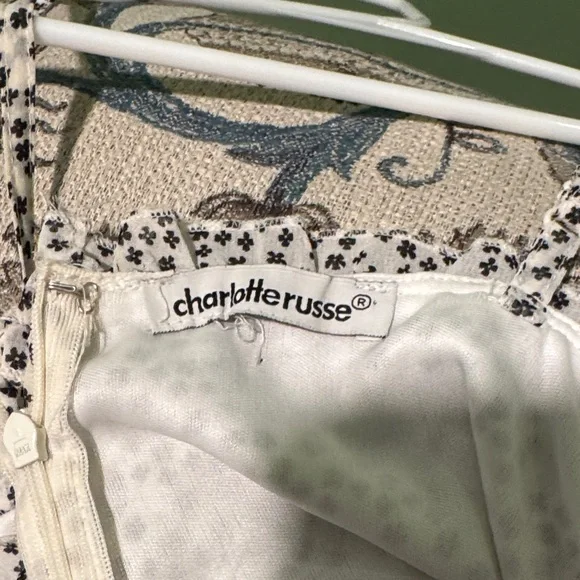 Charlotte Russe Black and White Floral Dress - Picture 2 of 7